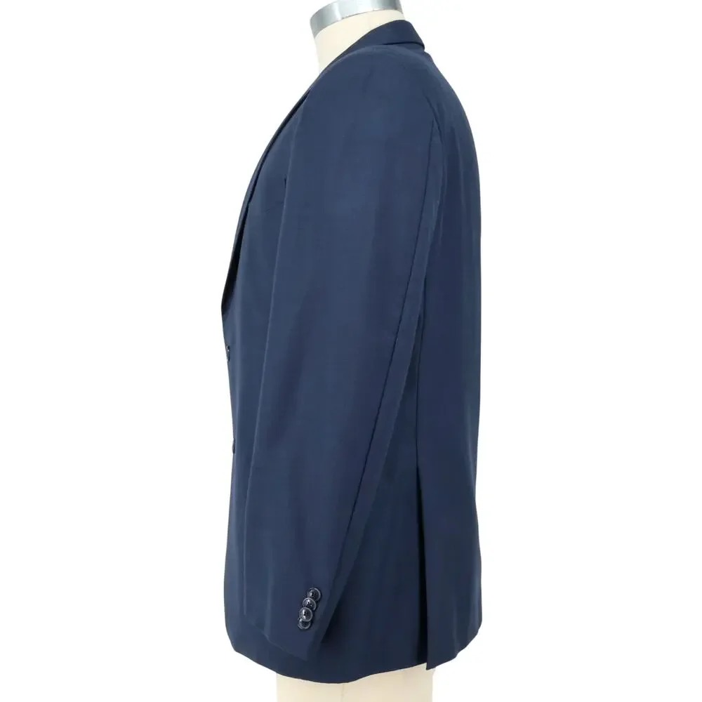 Tommy Hilfiger Sport Coat Mens 44R Blue Wool Jacket Lined Blazer Preppy Career